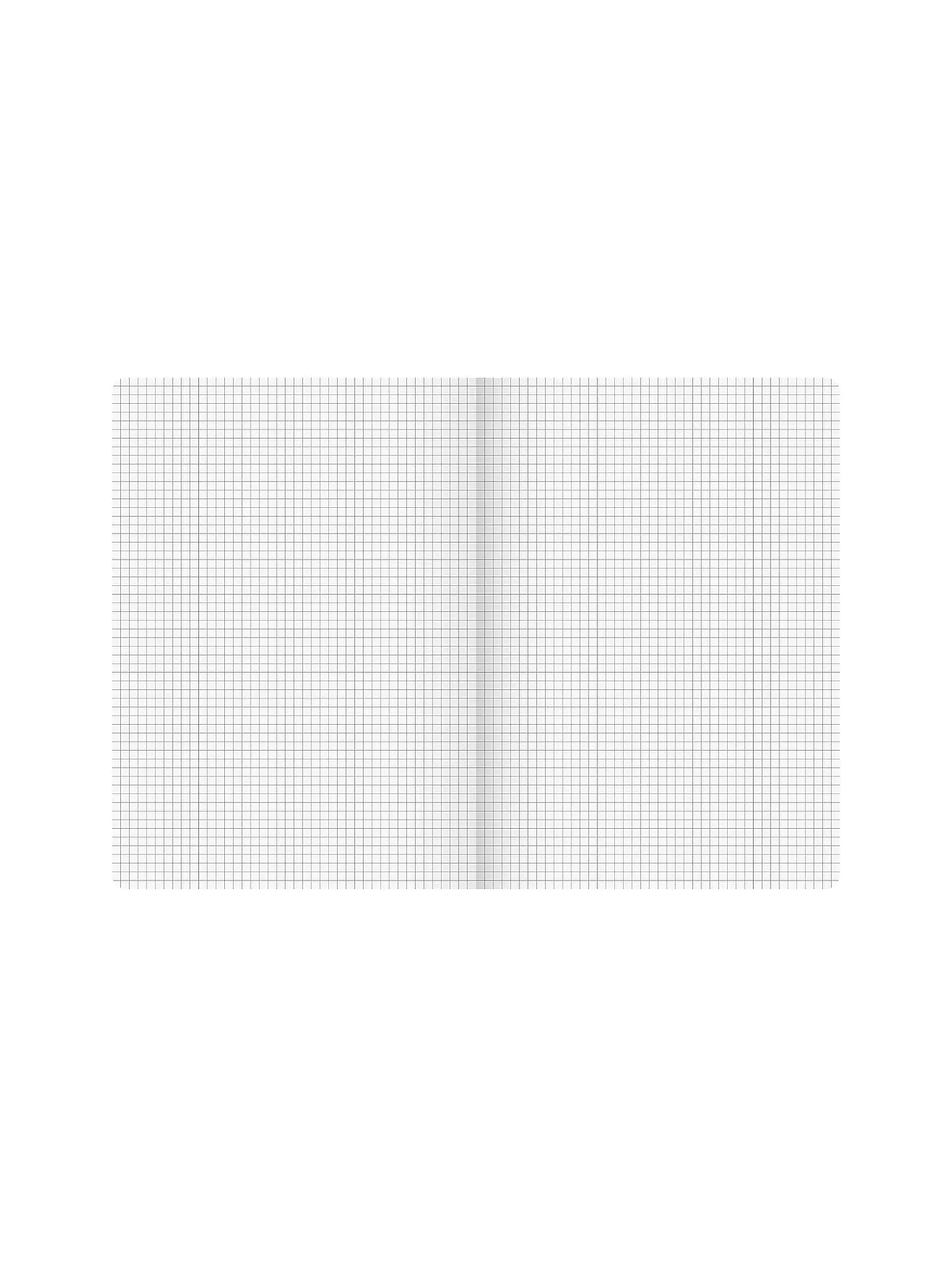 BRUNNEN VERLAG | Heft A4 Kariert 5mm 40 Blatt | 